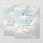 BUDGET Gold Text Monochrome dubbelzijdig elegant (Voorkant / Achterkant)