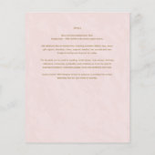 BUDGET Gold Text Monochrome dubbelzijdig elegant (Achterkant)