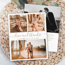 Budget Gold White Collage Weddenschap Hartelijk da