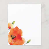 Budget Golden Poppy Moederdag Brunch (Achterkant)