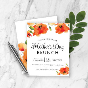 Budget Golden Poppy Moederdag Brunch