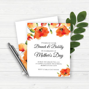 Budget Golden Poppy Moederdag Brunch
