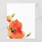 BUDGET Golden Poppy Moederdag Brunch (Achterkant)