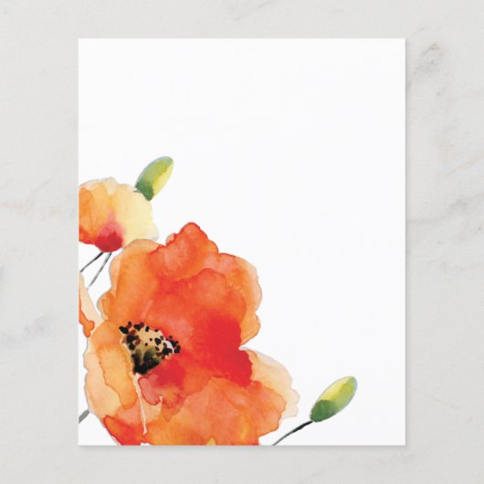 BUDGET Golden Poppy Moederdag Brunch (Achterkant)