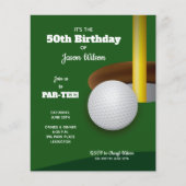 Budget Golf Adult Birthday Party (Voorkant)