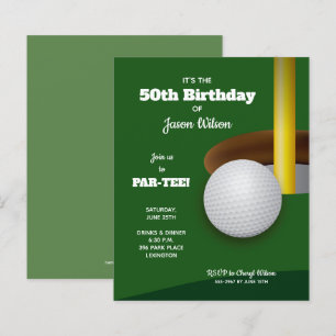Budget Golf Adult Birthday Party