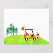 BUDGET Golf Par-t-shirt schommel door kinderen Ver (Achterkant)