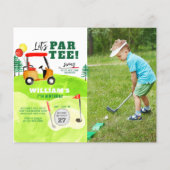 BUDGET Golf Par-t-shirt schommel door kinderen Ver (Voorkant)
