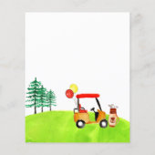 BUDGET Golf Par-t-shirt Swing By Boy Kids Verjaard (Achterkant)