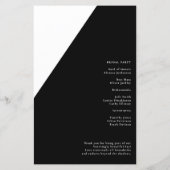 Budget Gothic tot de dood Doe ons Deel Trouwprogra (Achterkant)