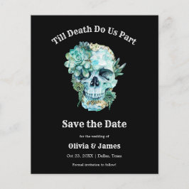 Budget Gotische Halloween bruiloft Save the Date K