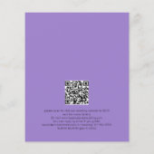 Budget Gotische Tarot Kaart QR Code Bruiloft (Achterkant)