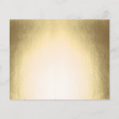 Budget Goud Type 60ste Verjaardagsuitnodiging (Achterkant)