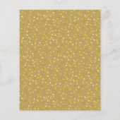 Budget Gouden Harten Confetti Script Trouw Uitnodi (Achterkant)