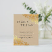 BUDGET Gouden Kant Klassieke Ampersand Trouw Uitno (Staand voorkant)