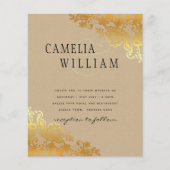 BUDGET Gouden Kant Klassieke Ampersand Trouw Uitno (Voorkant)