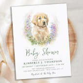 Budget Gouden Retriever Puppy Hond Baby Shower