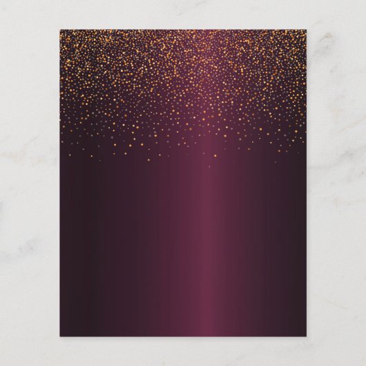 Budget Graduation party bordeaux uitnodiging 2025 (Achterkant)