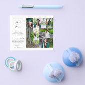 Budget Graduation Party Modern 6 Foto Flyer (Enkel)