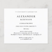 Budget Graduation Party Modern 6 Foto V2 (Achterkant)