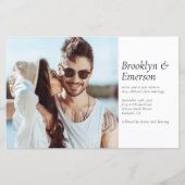 Budget Grand Modern Photo Wedding (Voorkant)