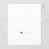 Budget Grandma to bee Grandbaby Shower Invitation (Achterkant)