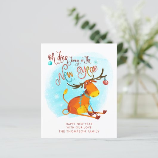 BUDGET grappenmaker Oh het nieuwe jaar (Staand voorkant)