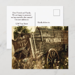 Budget Grappig Western Verplaatsen Nieuwe Adres Wa Briefkaart
