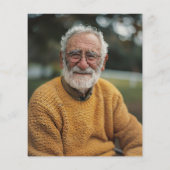 Budget Grappige 100e Verjaardag uitnodiging (Achterkant)