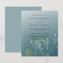 Budget Green Blue Foliage Weddenschap