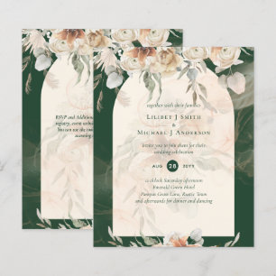BUDGET Green BOHO Terracotta Floral Wedding