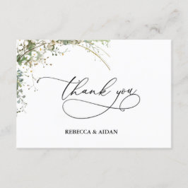 Budget green Florals Bridgerton Bridal Shower Informatiekaartje