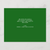 BUDGET Green Merry Christmas Heart Script 5 Foto (Achterkant)
