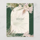 BUDGET Green Pampas Grass PHOTO DANK U MATT Flyer (Achterkant)