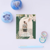 BUDGET Green Pampas Grass PHOTO DANK U MATT Flyer (Enkel)