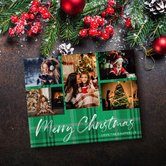 Budget Green Pset Merry Kerstmis 5 Foto Flyer