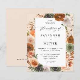 Budget Green & Terra Cotta Floral Wedding S2 - BGE