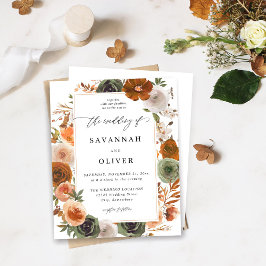 Budget Green & Terra Cotta Floral Wedding S2 - WHI