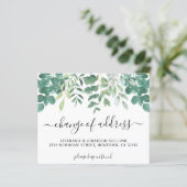 Budget Greenery Aankondiging adreswijziging (Staand voorkant)