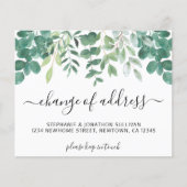 Budget Greenery Aankondiging adreswijziging (Voorkant)