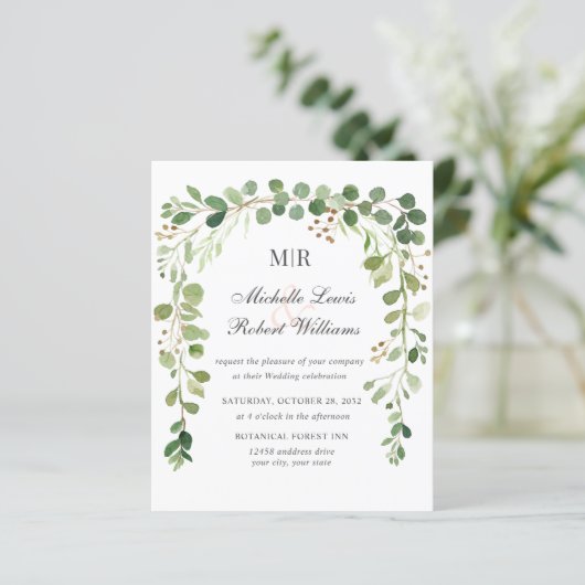 BUDGET Greenery Arch Summer Spring Garden (Staand voorkant)