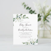 Budget Greenery Baby shower (Staand voorkant)