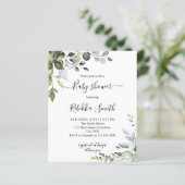 Budget Greenery Baby shower (Staand voorkant)
