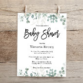 Budget Greenery Baby shower