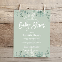 Budget Greenery Baby shower