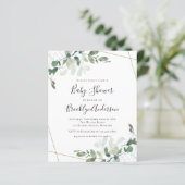Budget Greenery Baby shower (Staand voorkant)