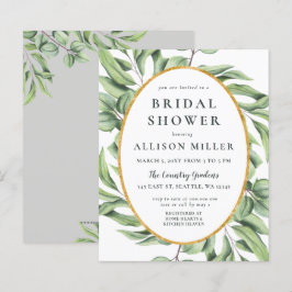 Budget Greenery Bridal Shower