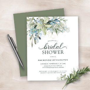 BUDGET Greenery Bridal Shower