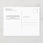 Budget Greenery Eucalyptus Foto slaat de datum van (Achterkant)