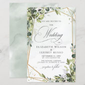 Budget Greenery Eucalyptus Weddenschap (Voorkant / Achterkant)